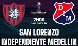 San Lorenzo vs Independiente Medellin